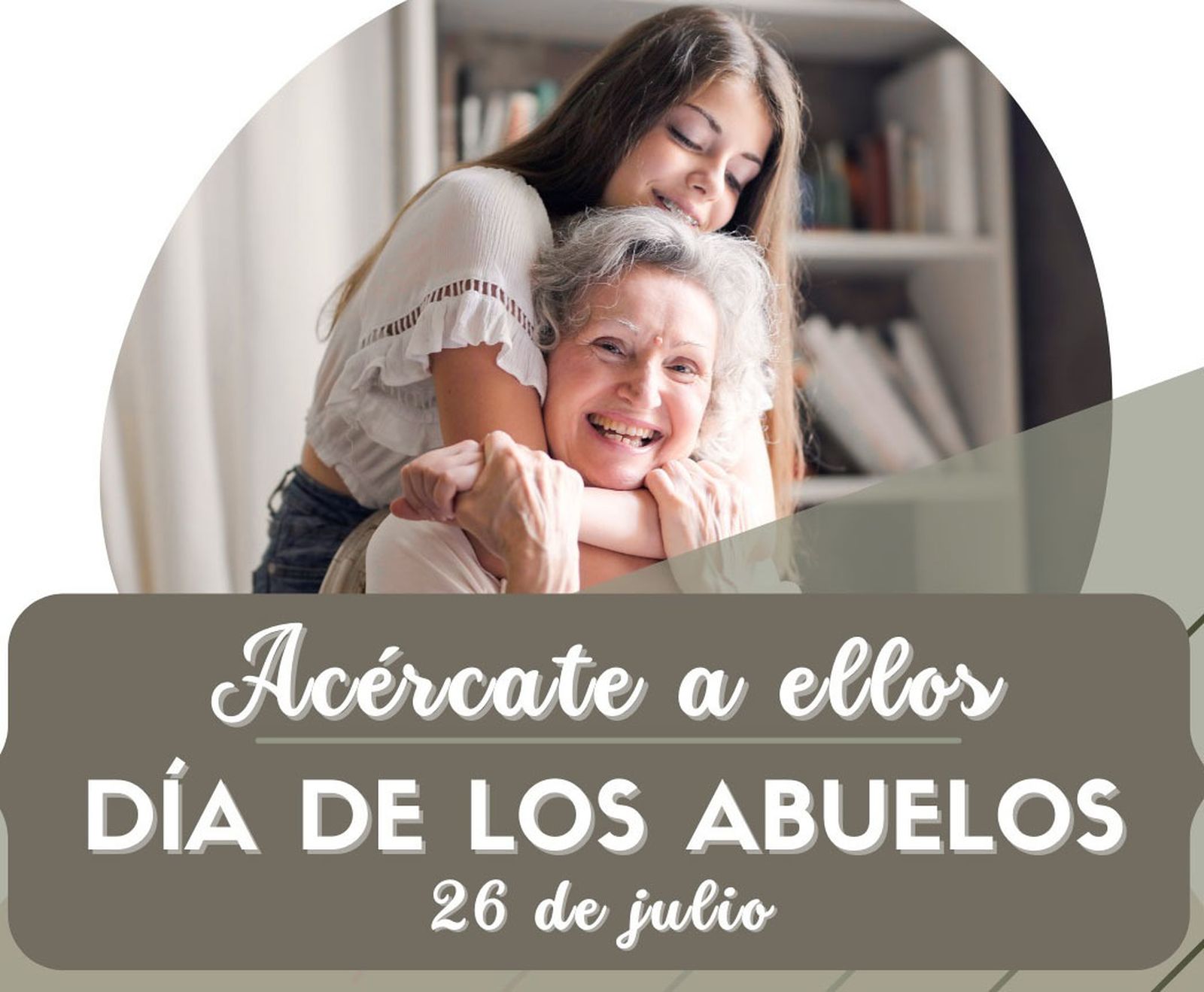 Cartel día de los abuelos