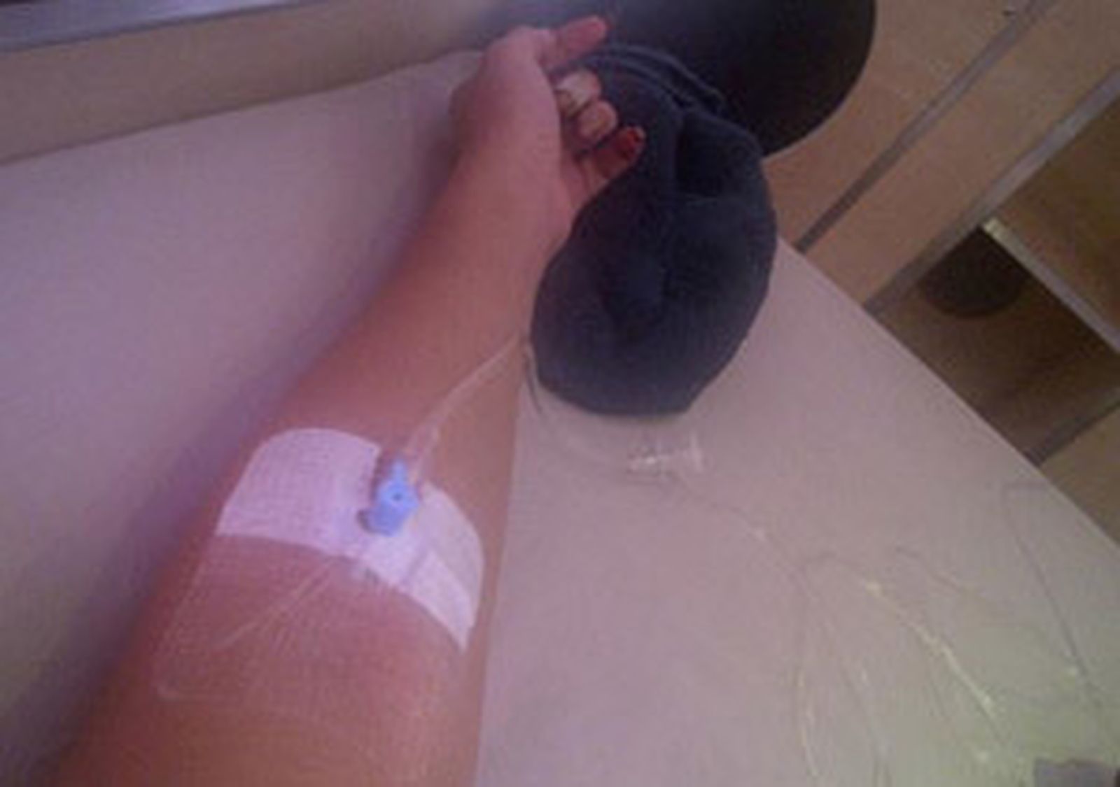 Rihanna hospitalizada en suecia