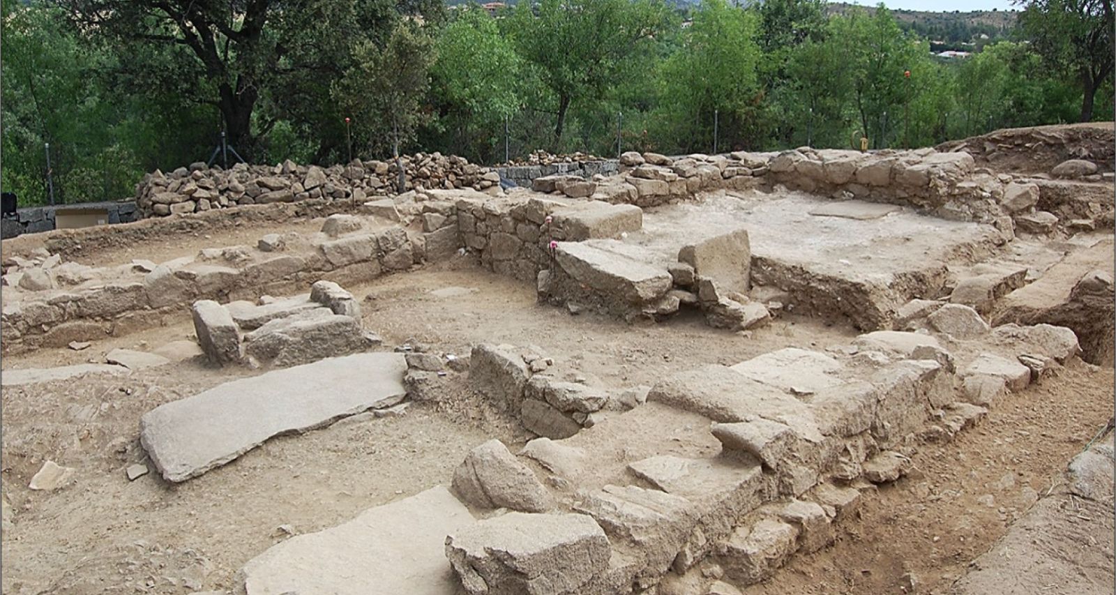 Yacimiento arqueológico El Rebollar, en El Boalo