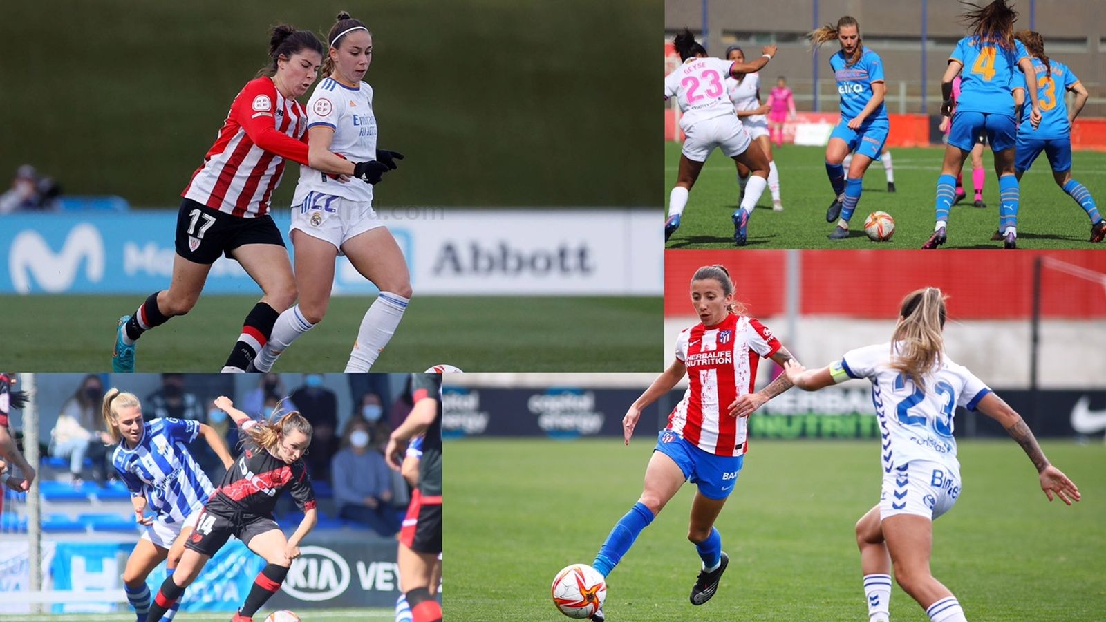 Real Madrid, Atlético, Madrid CFF, Rayo Vallecano