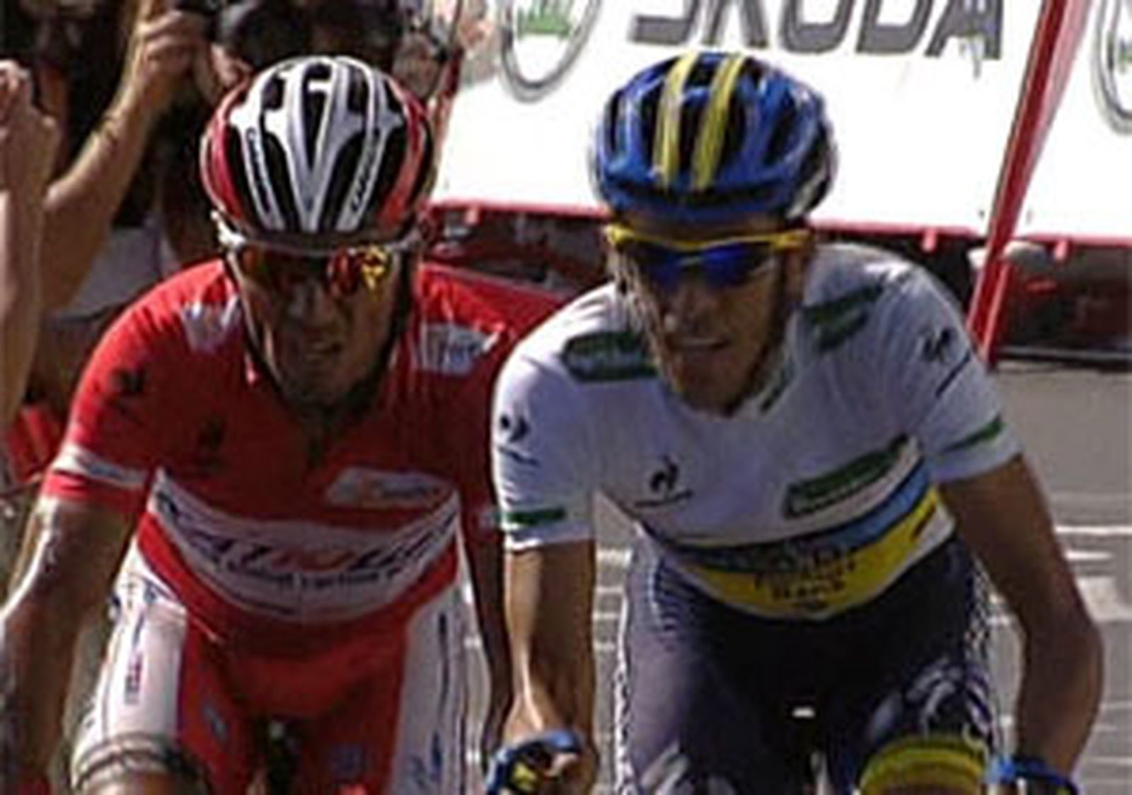 Contador y Purito Rodríguez acaban casi a la vez