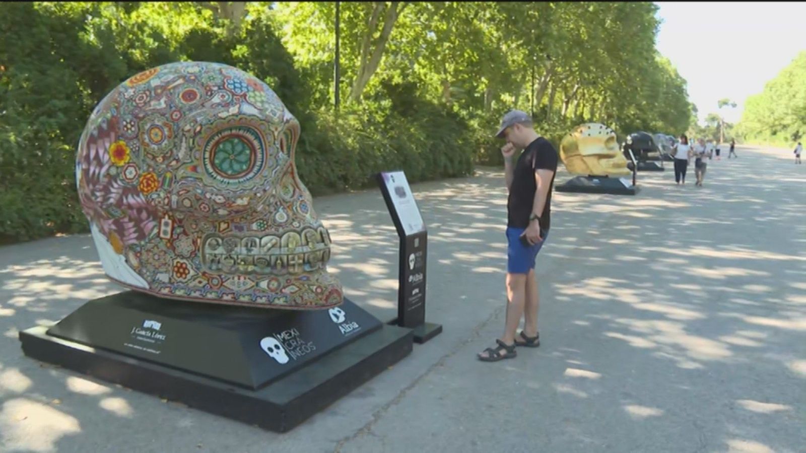 El Parque de El Retiro recibe la exposición 'Mexicráneos'