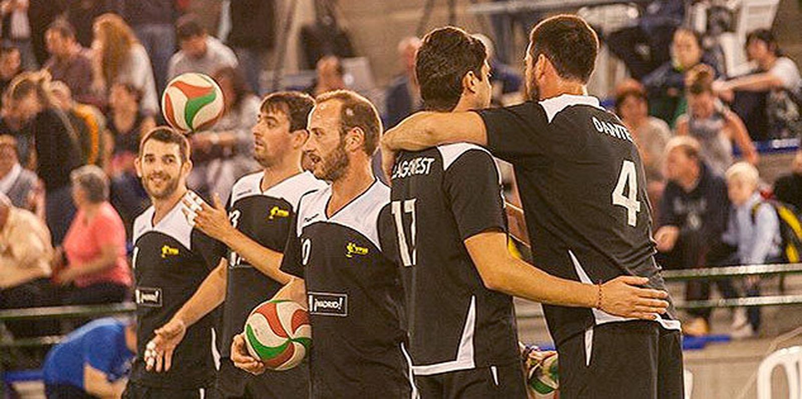 Imagen de la pasada temporada de los jugadores del VP Madrid
