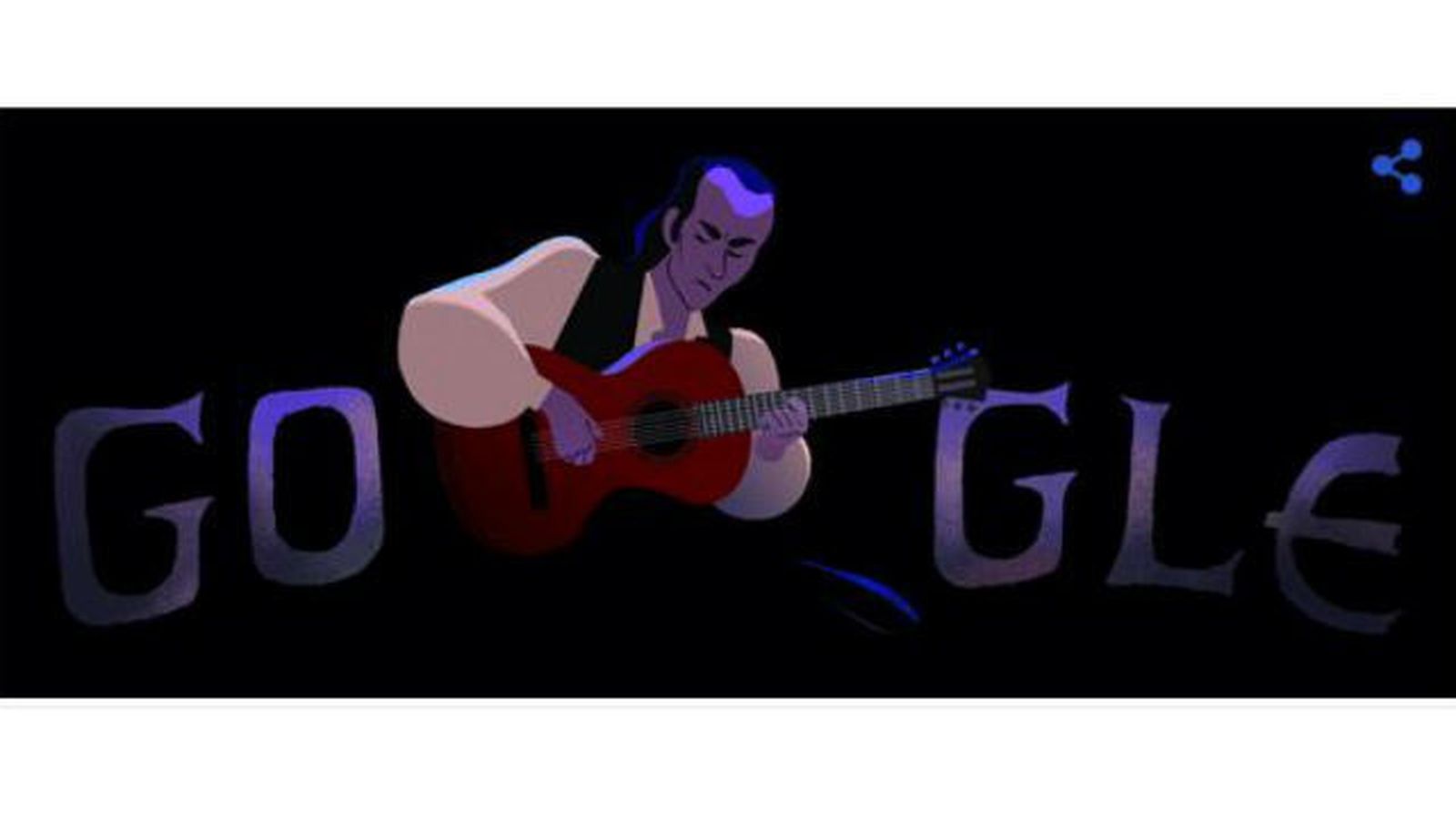 Google homenajea a Paco de Lucía