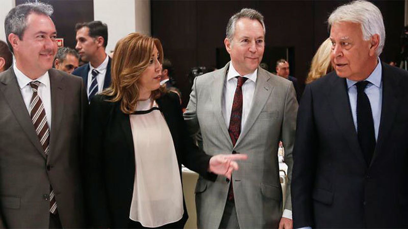 Susana Díaz con Felipe González