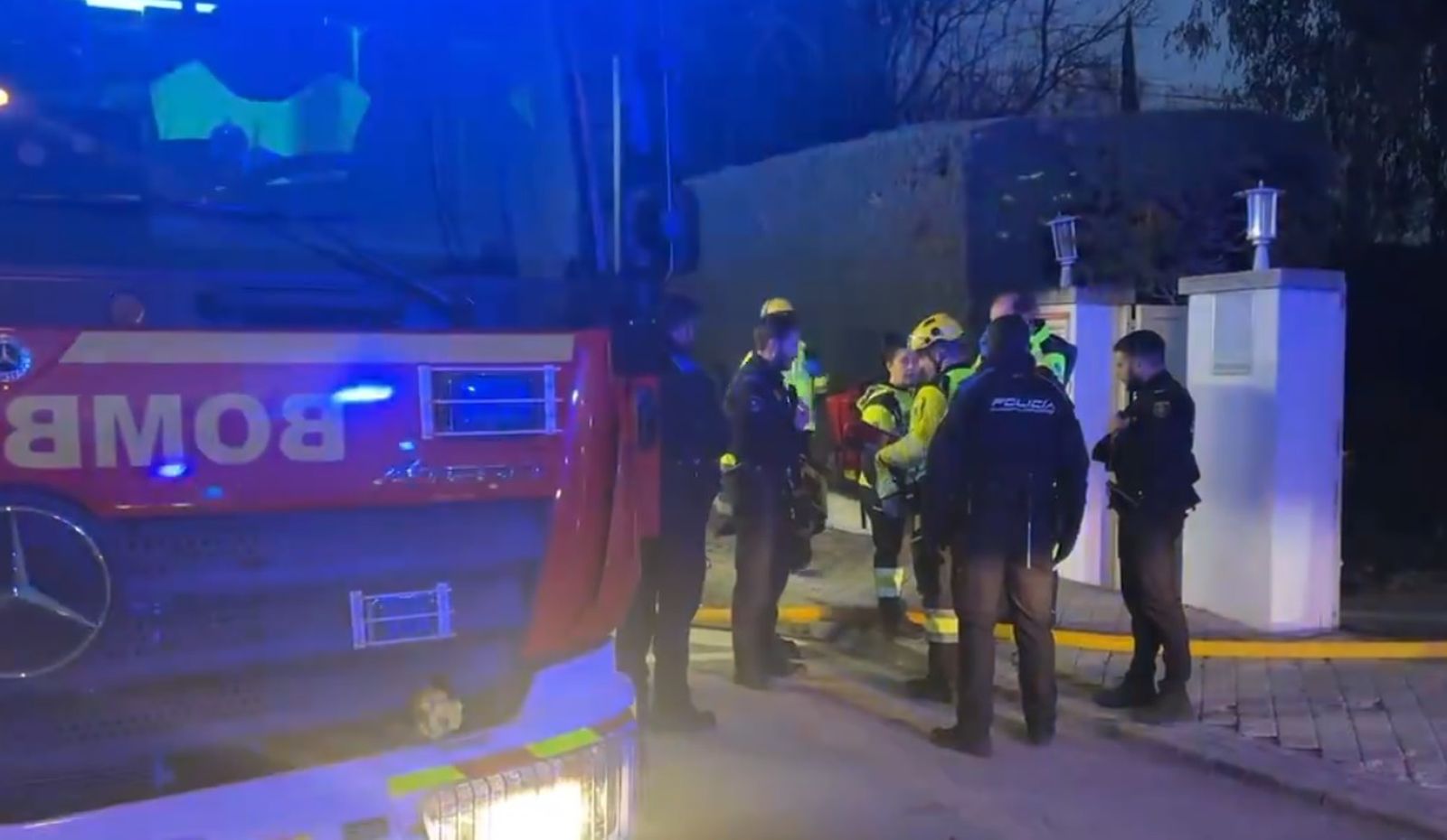 Incendio Residencia de Aravaca
