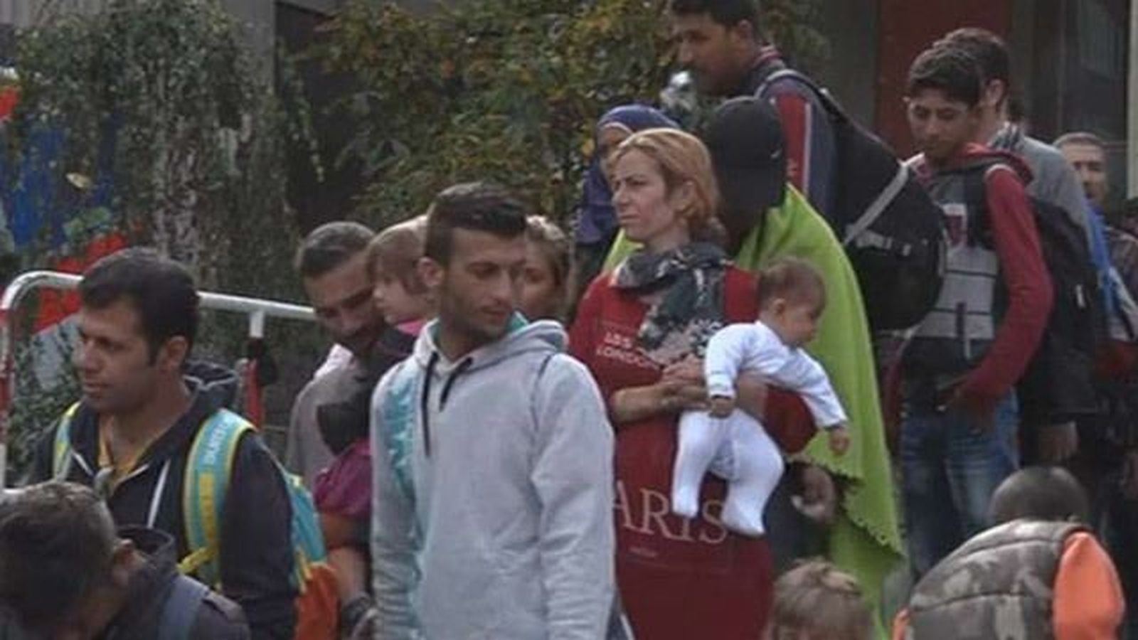 Alemania recibe a más de 13.000 refugiados procedentes de Austria