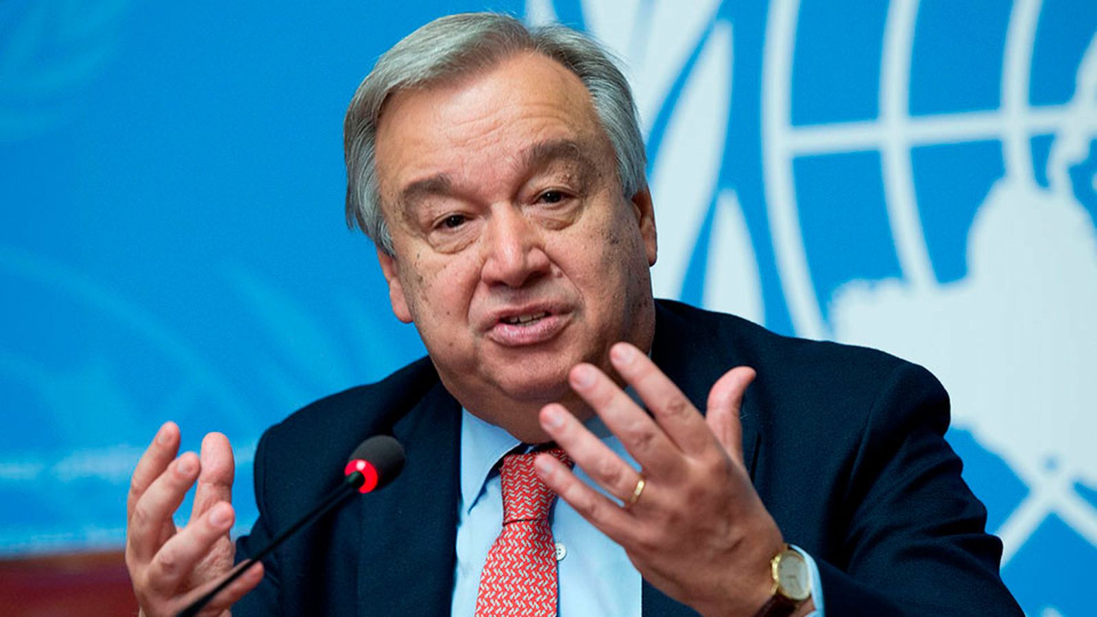 Antonio Guterres, secretario general de la ONU
