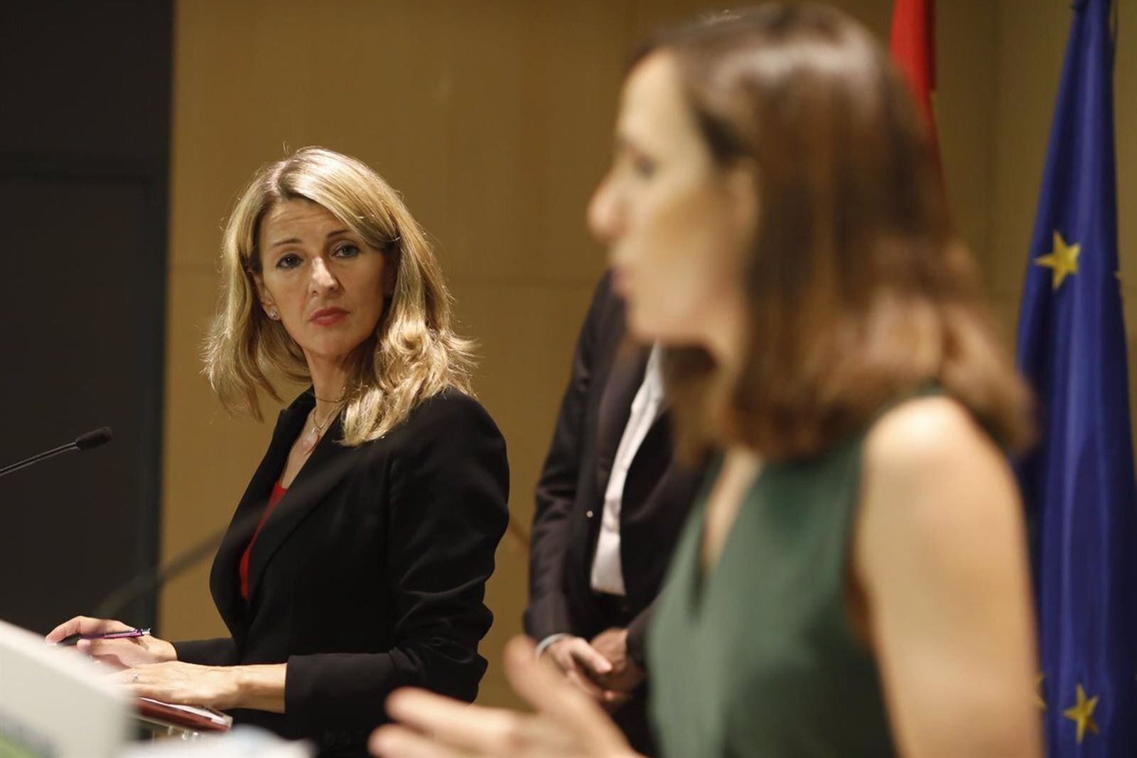 Sumar registra la coalición con Podemos