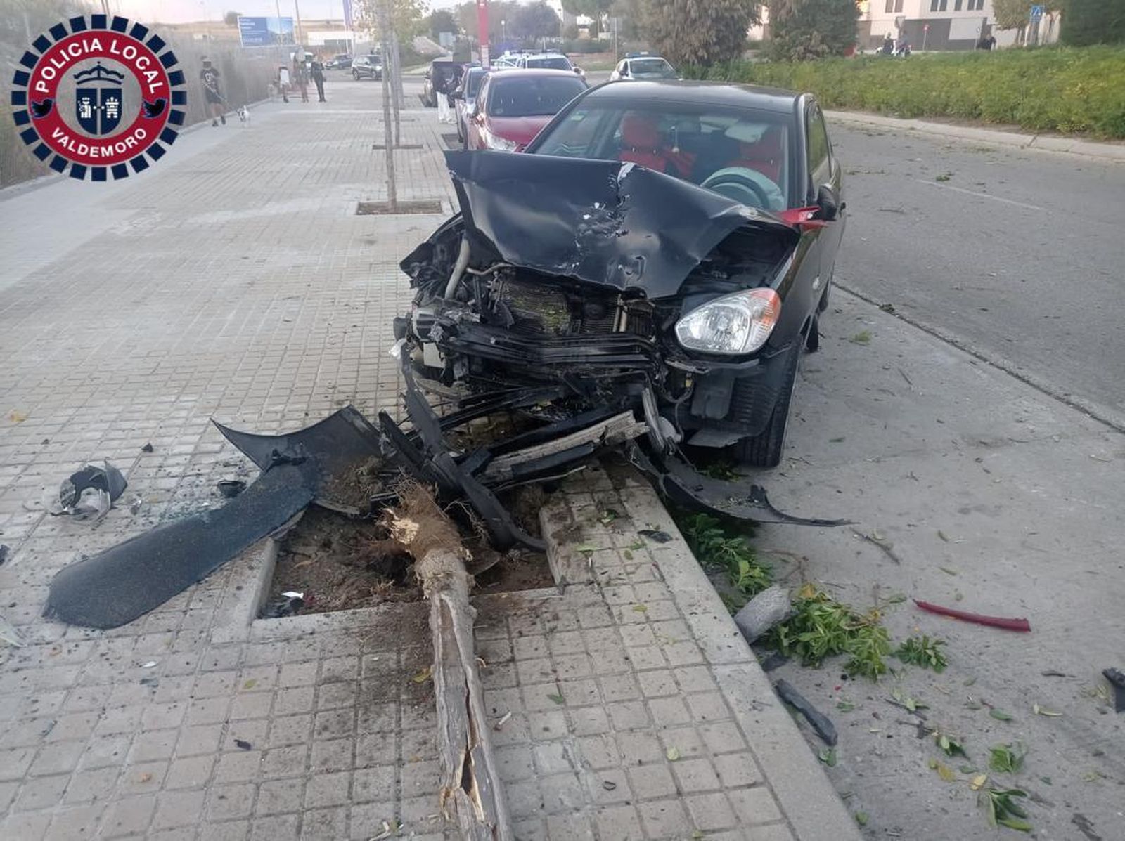 Lugar del accidente