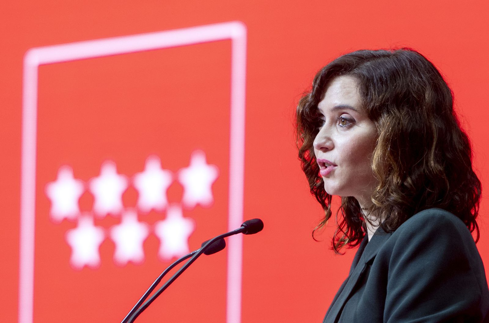 La presidenta de la Comunidad de Madrid, Isabel Díaz Ayuso