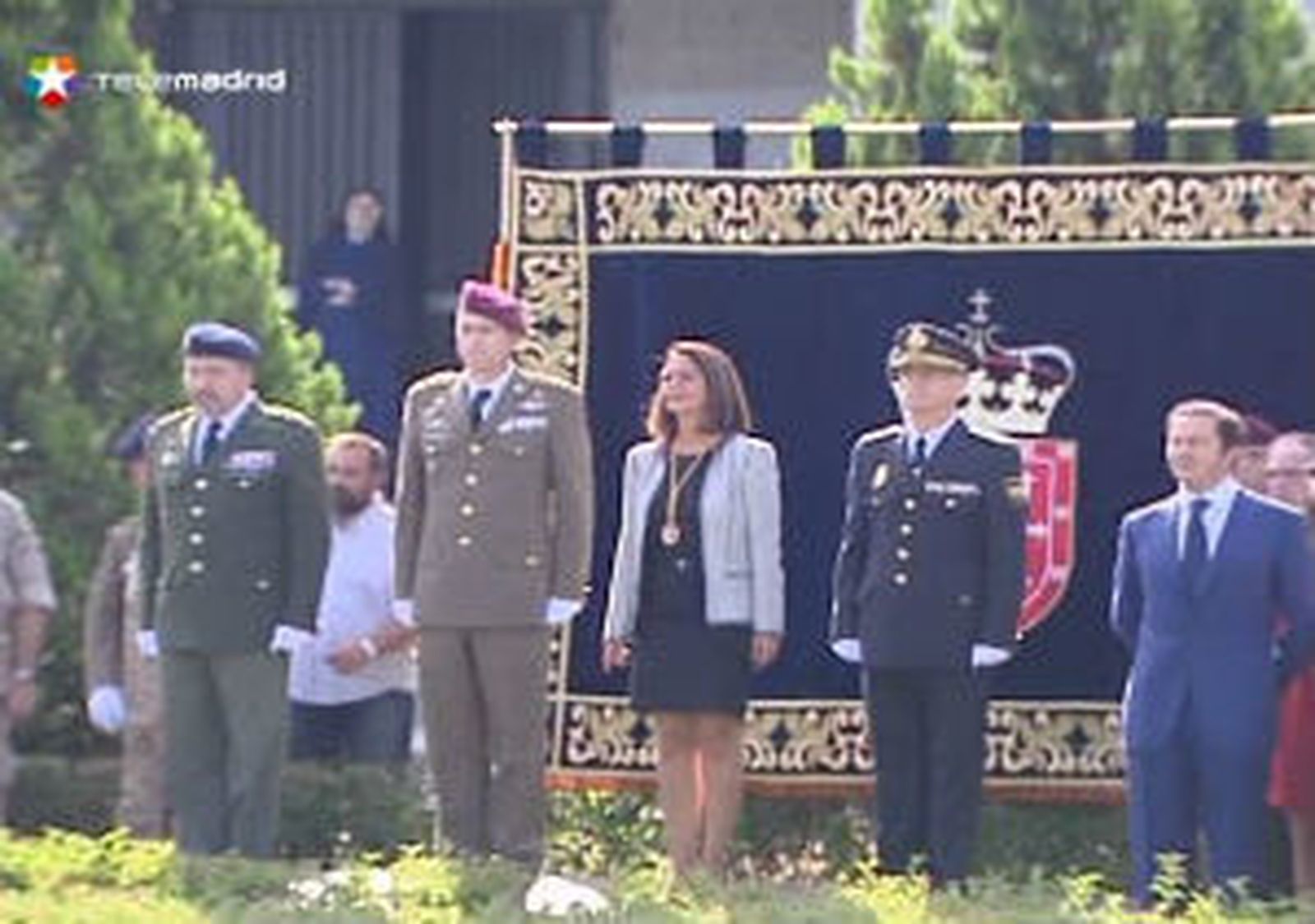 Homenaje a la bandera