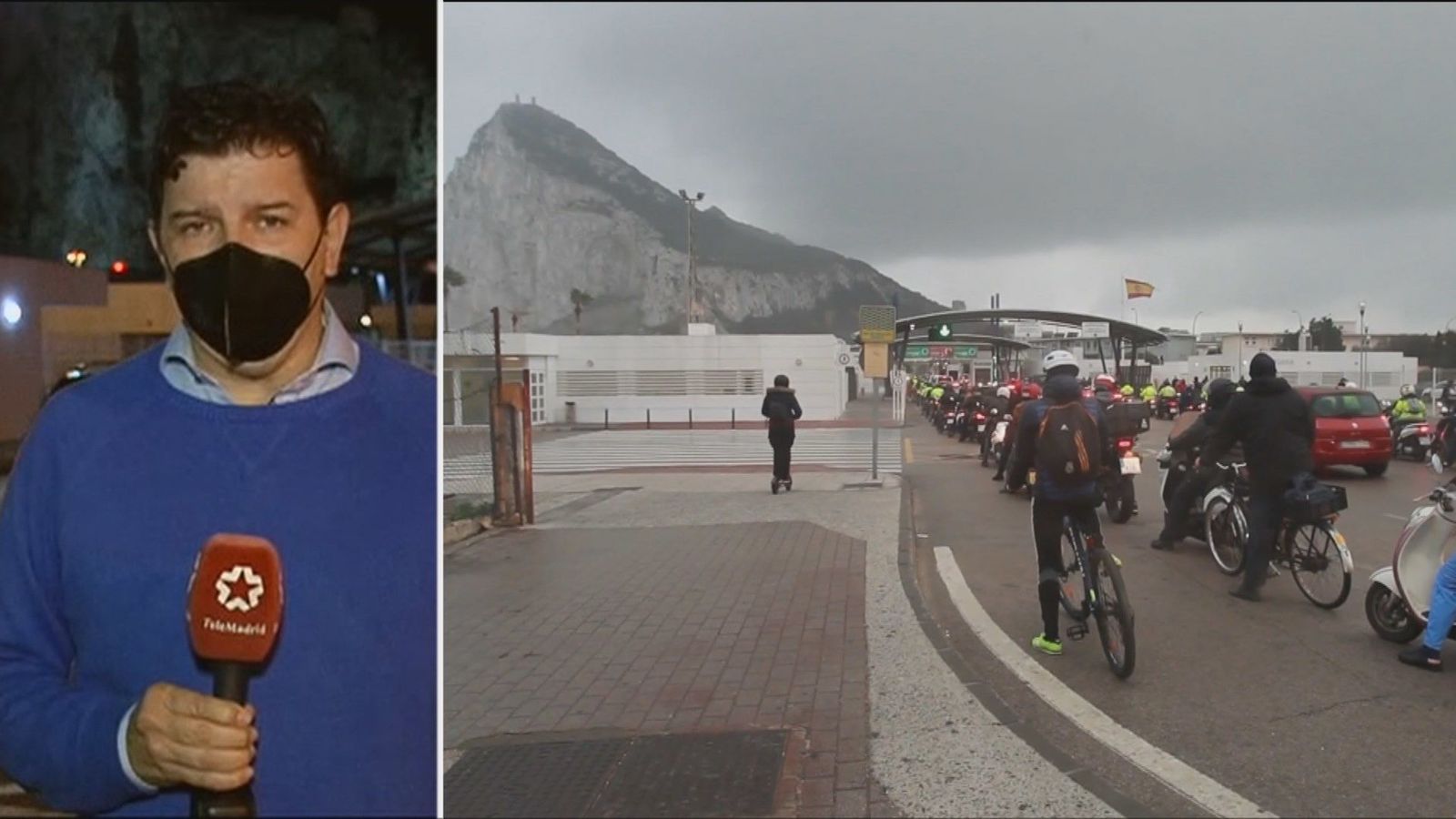 España  reforzará el control fronterizo en Gibraltar tras conocerse que se detectó un caso de la nueva cepa de Covid en noviembre