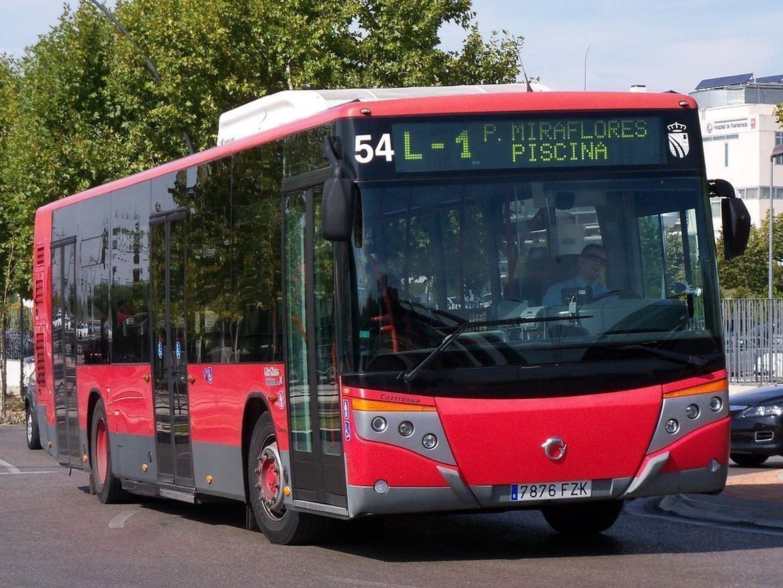 Autobús de la línea 1 de Fuenlabrada