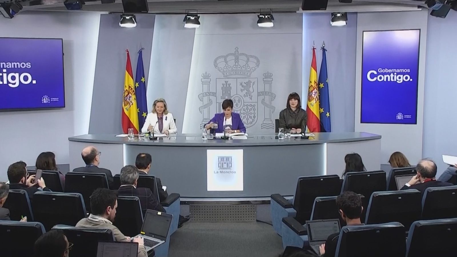 Rueda de prensa posterior al Consejo de ministros