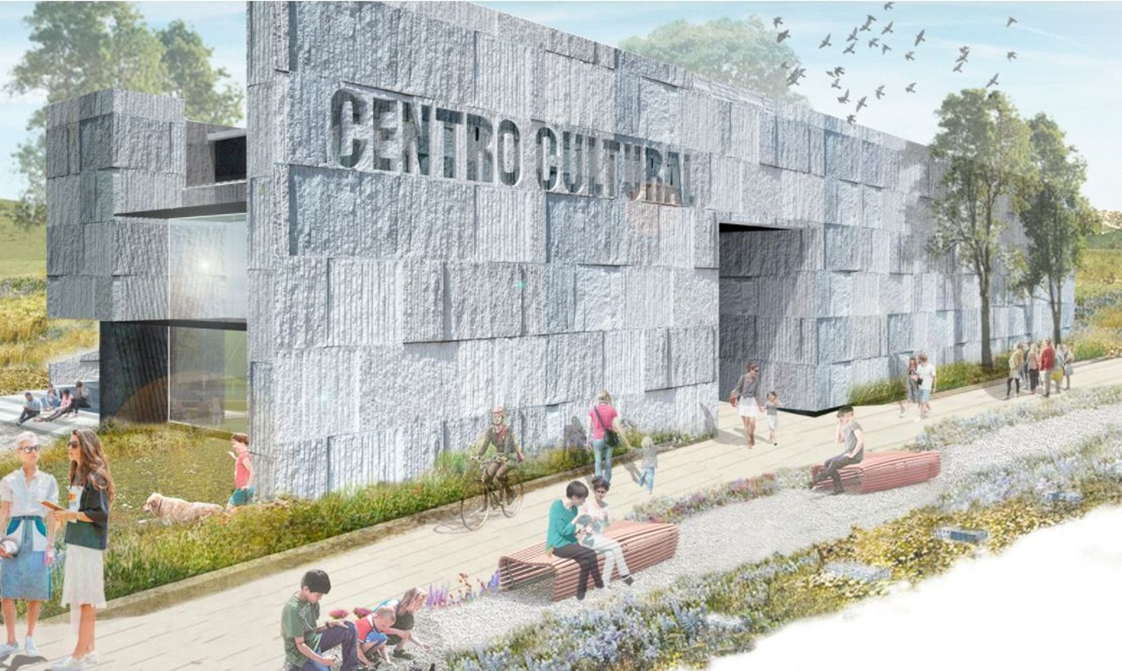 Diseño del futuro centro cultural de El Molar