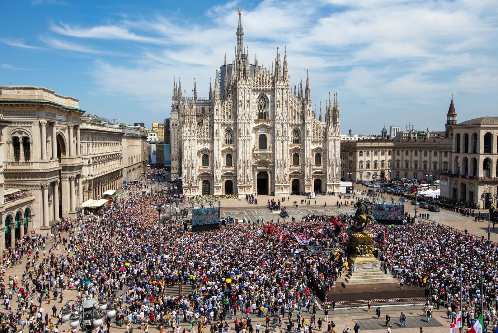 Plaza del Duomo de Milán
