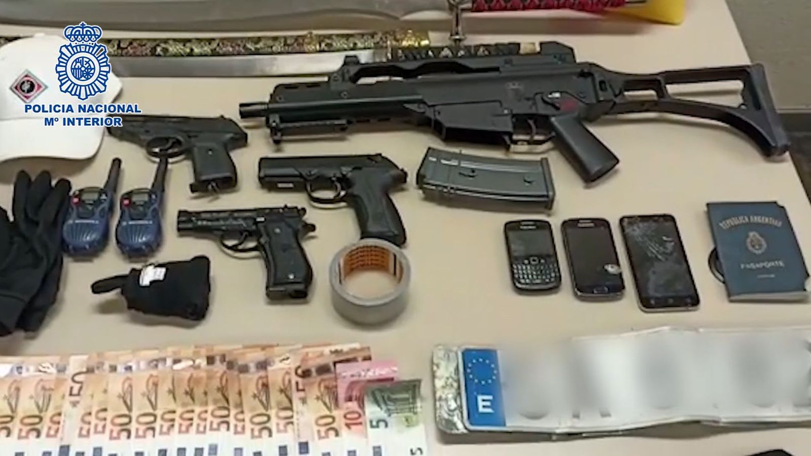 Policía atraco s