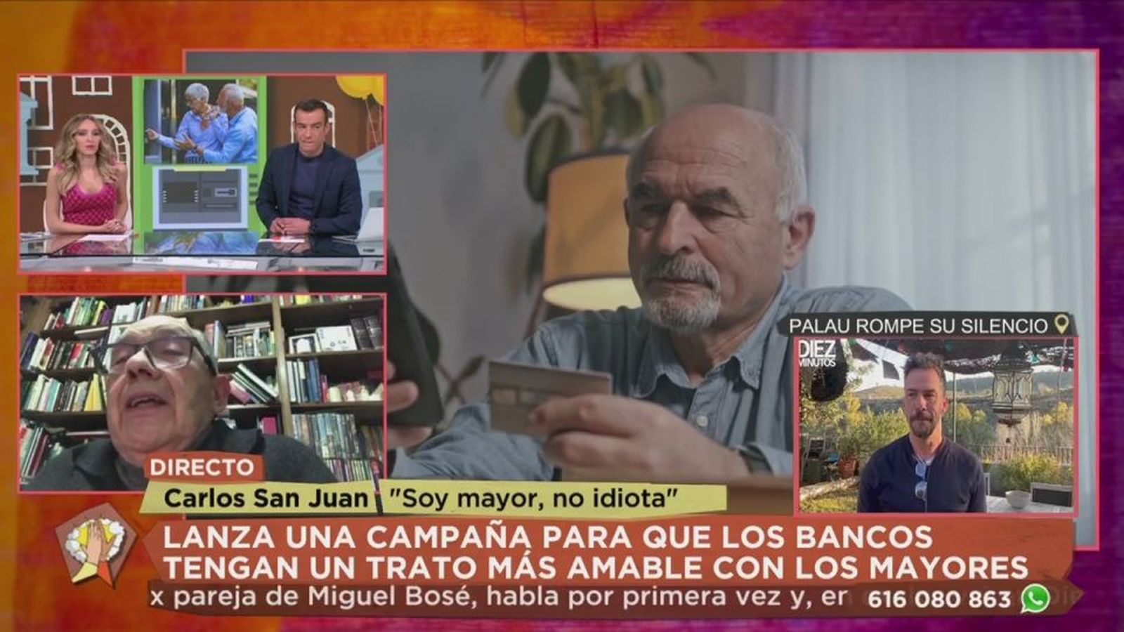 Nuestros mayores tienen grandes problemas al acudir a los bancos