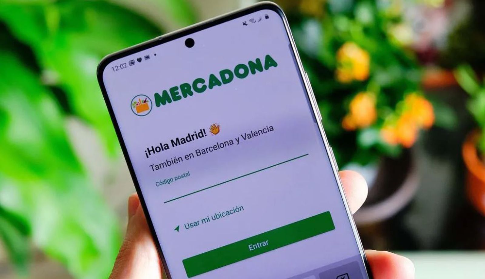 Imagen de la app de Mercadona