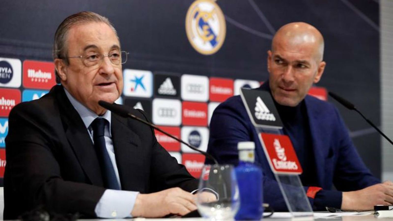 Florentino Pérez: "Es un día triste para todo el club"
