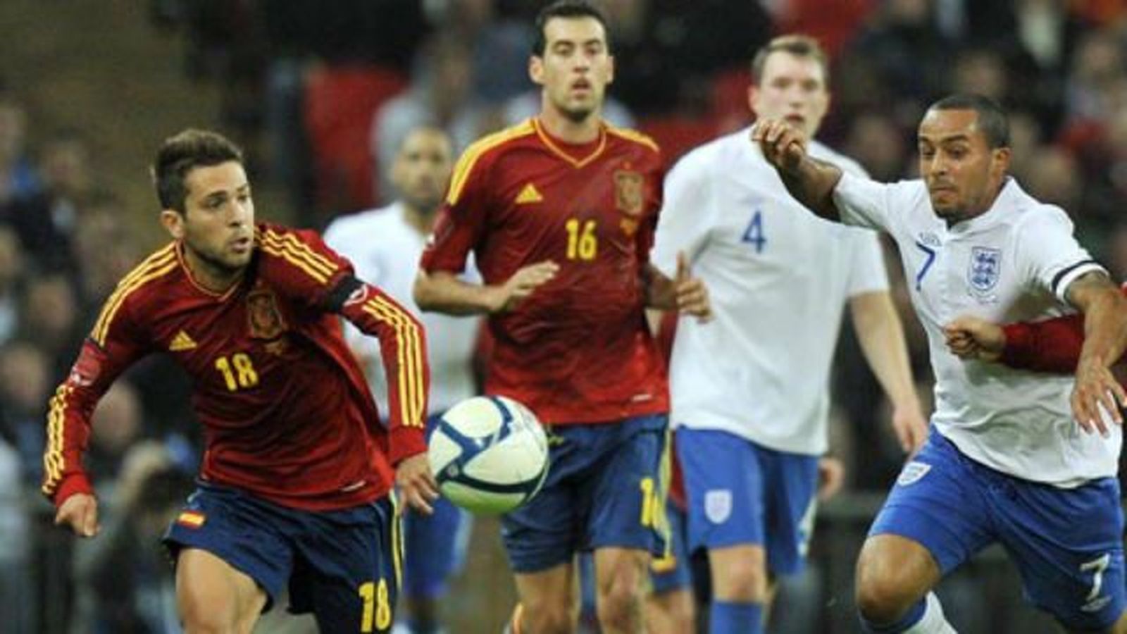 España mide su nivel ante una Inglaterra sin Rooney