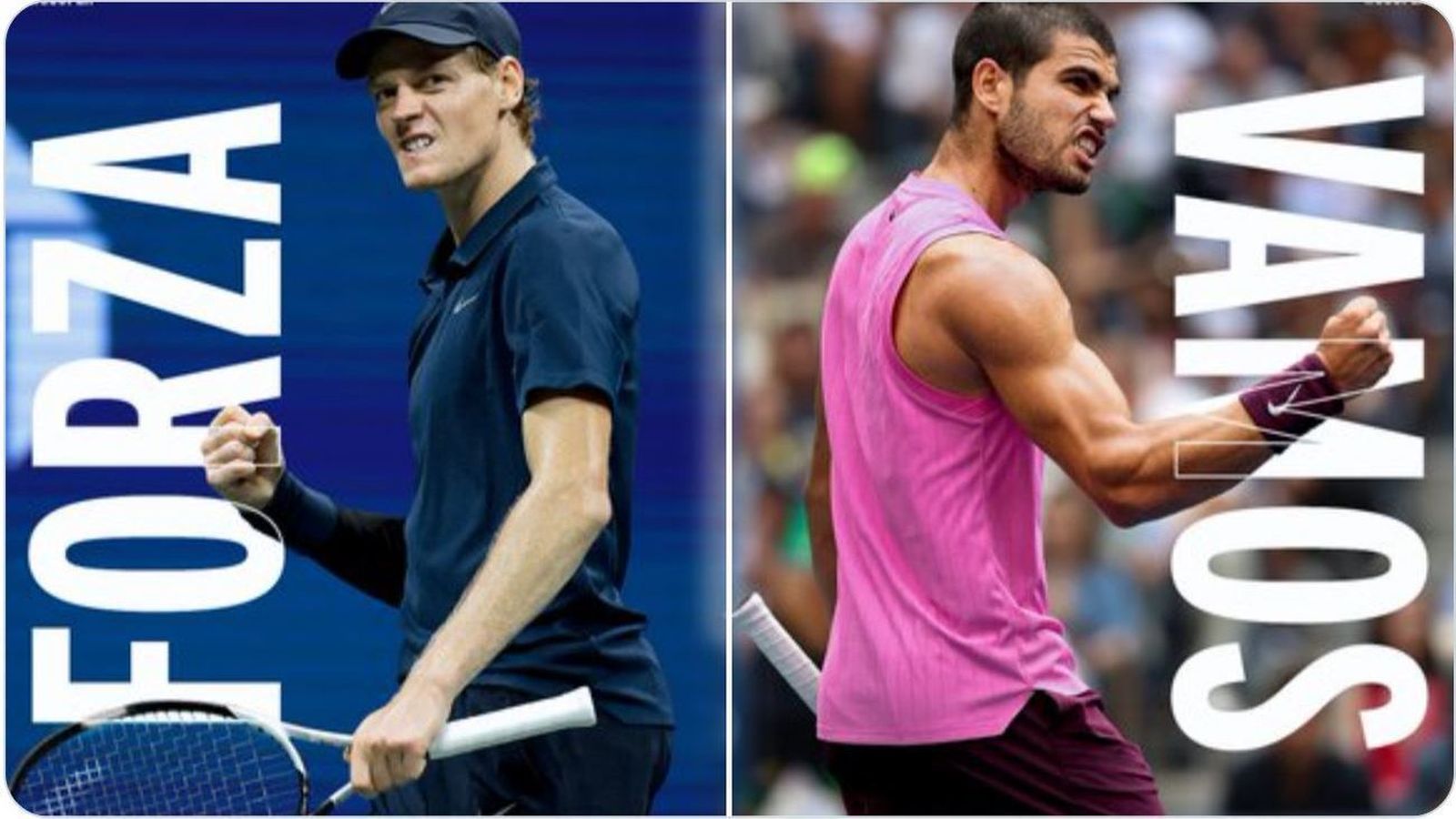 Alcaraz busca su segundo US Open ante Sinner