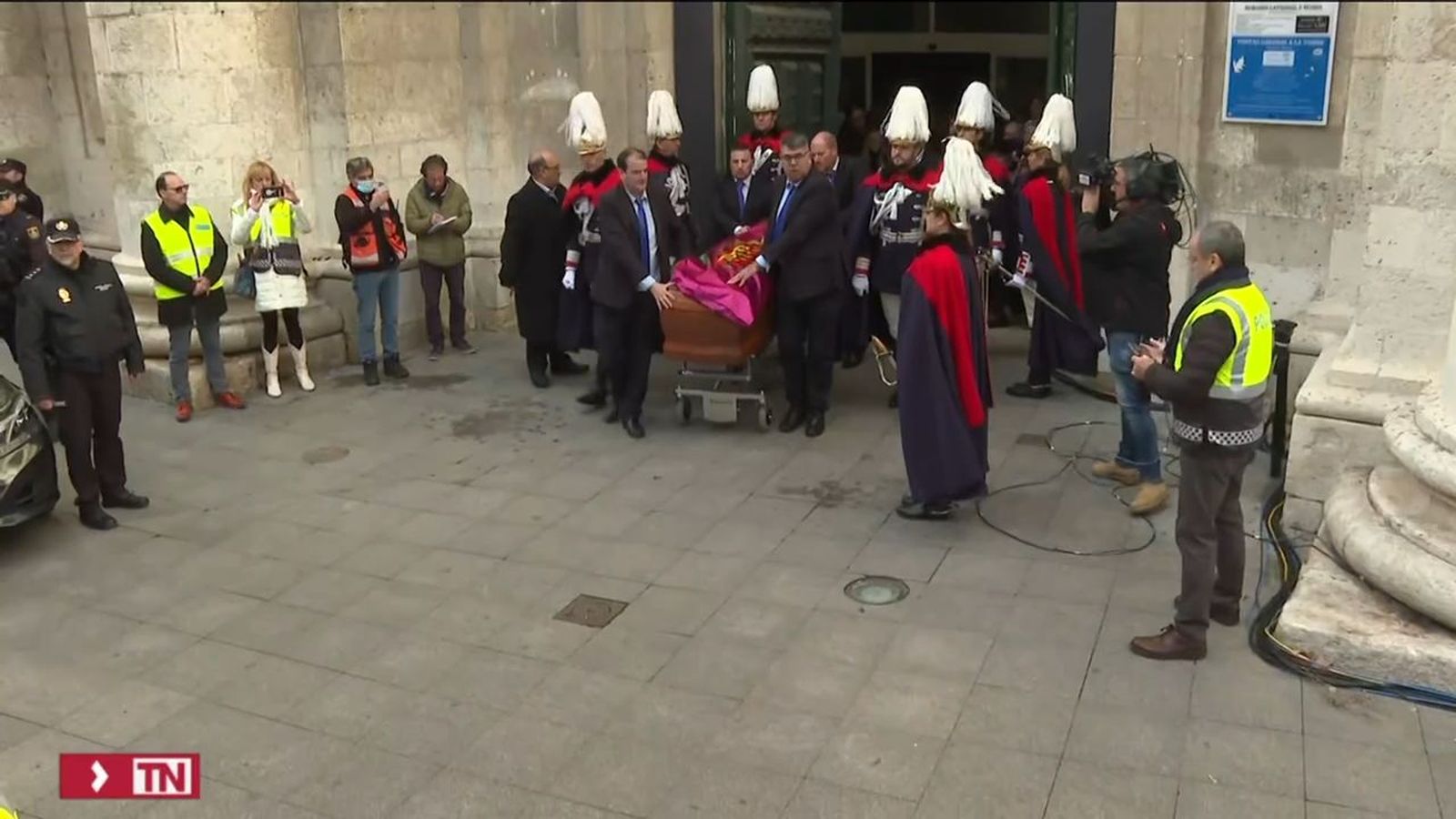 Entierro de Concha Velasco en Valladolid