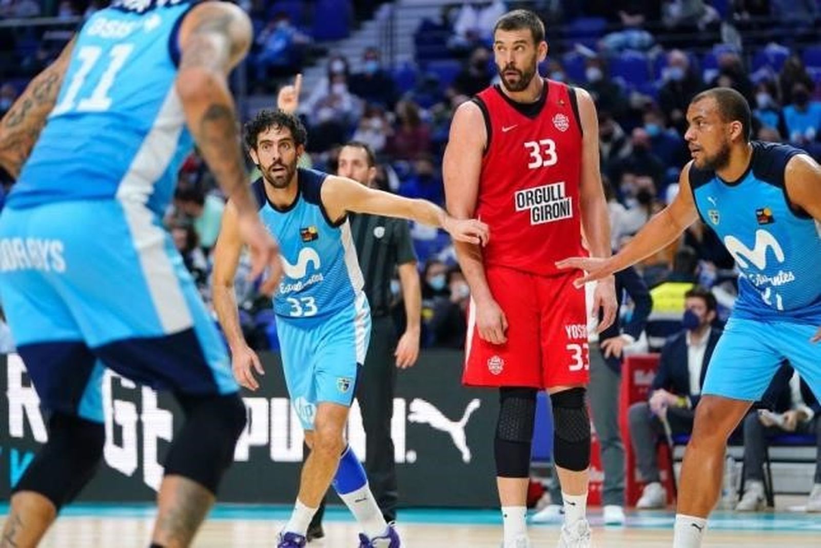 Estudiantes ante Marc Gasol