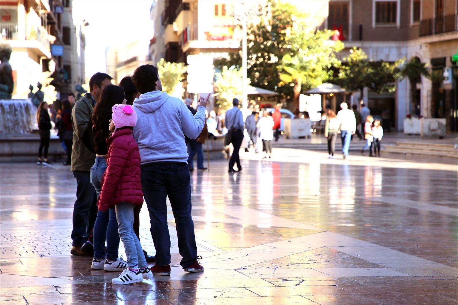 Familia en Valencia