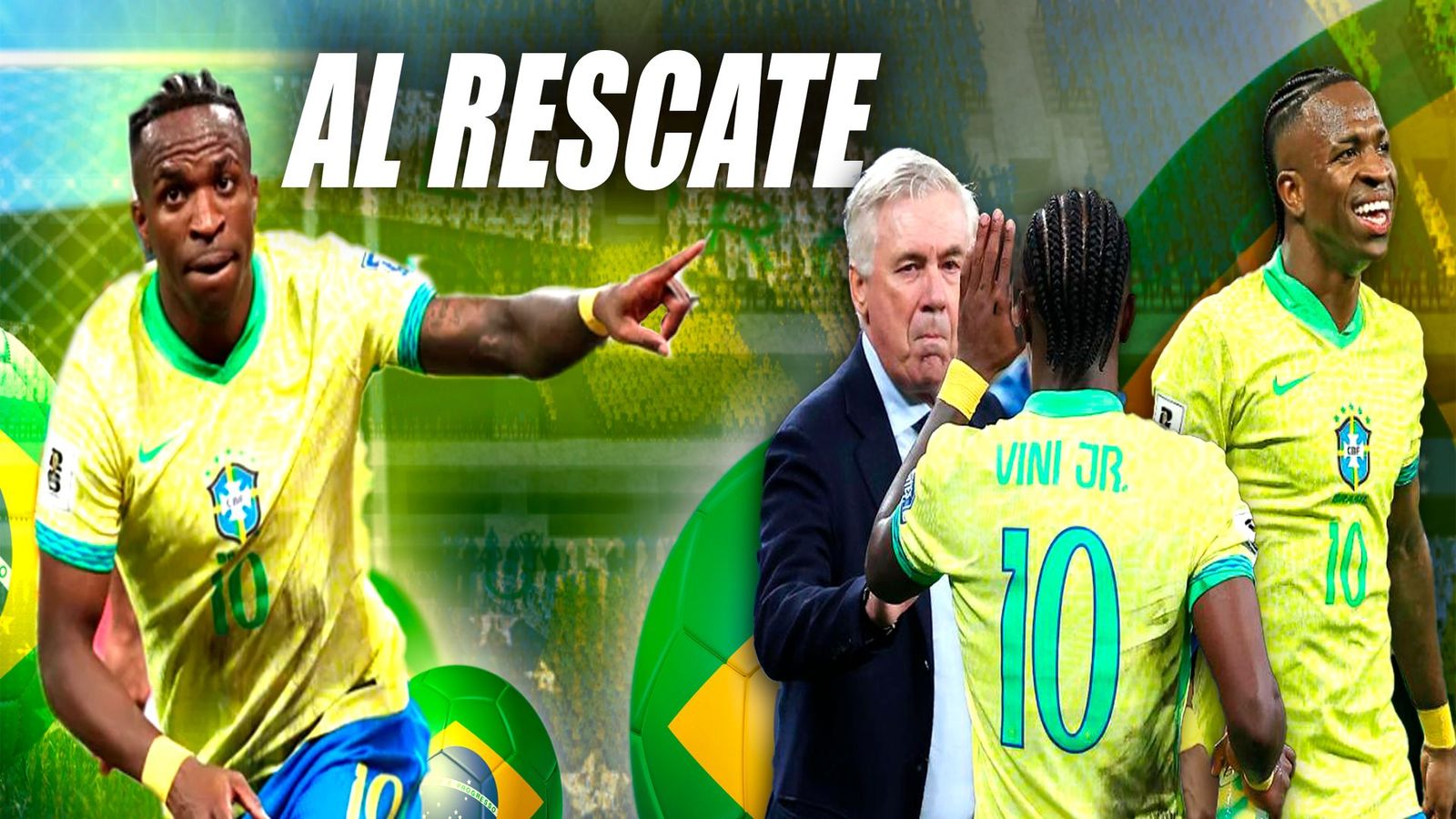 Un chispazo de Vinícius asegura el pase del Brasil de Ancelotti para el Mundial