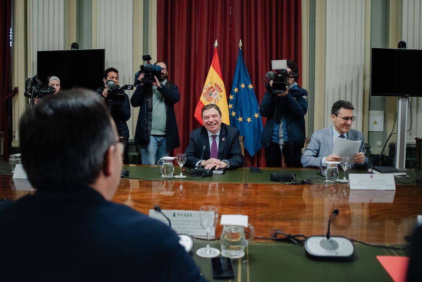 Las organizaciones agrarias mantienen las movilizaciones tras su reunión en Agricultura