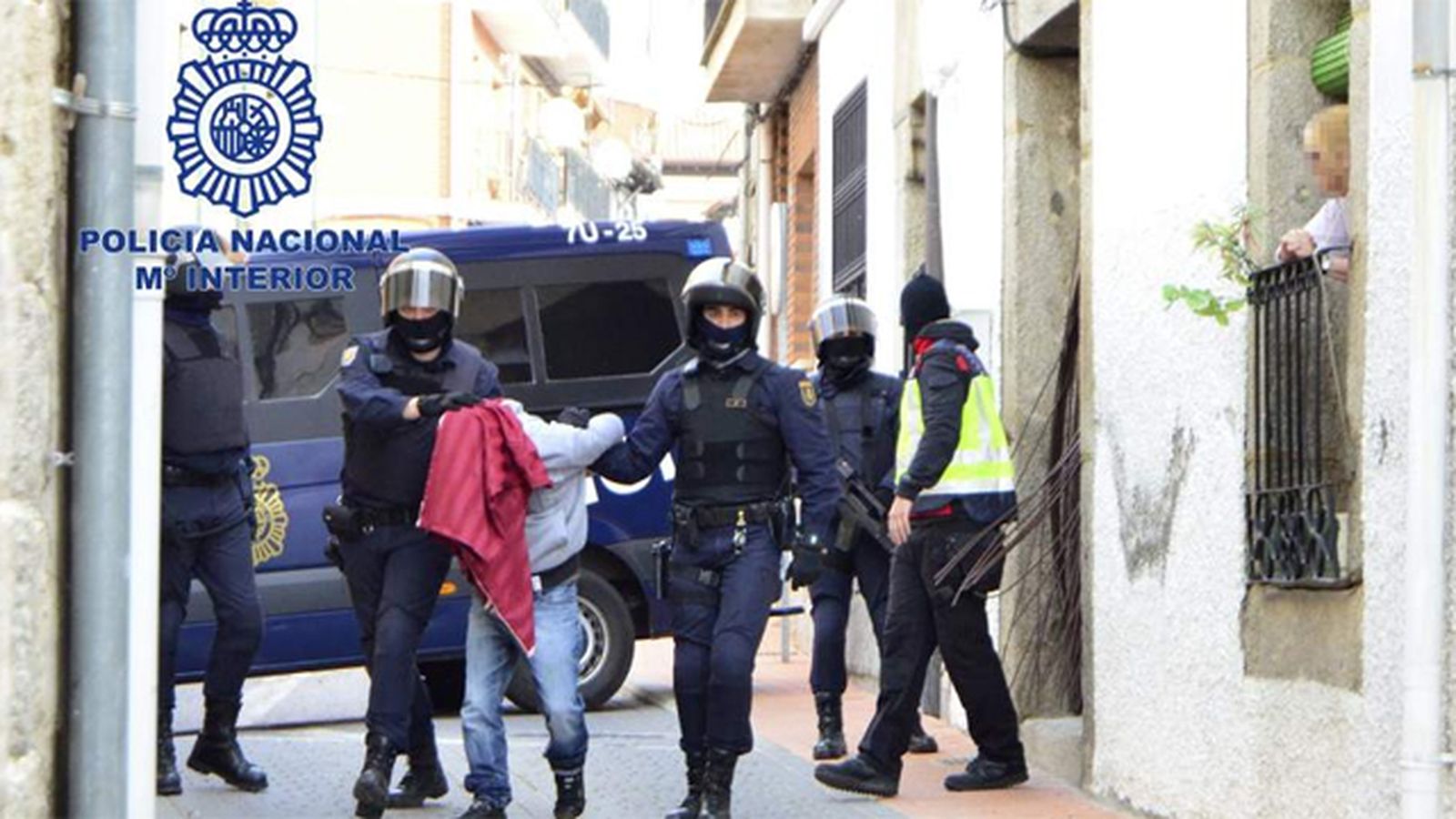 Operación antiyihadista. Archivo.