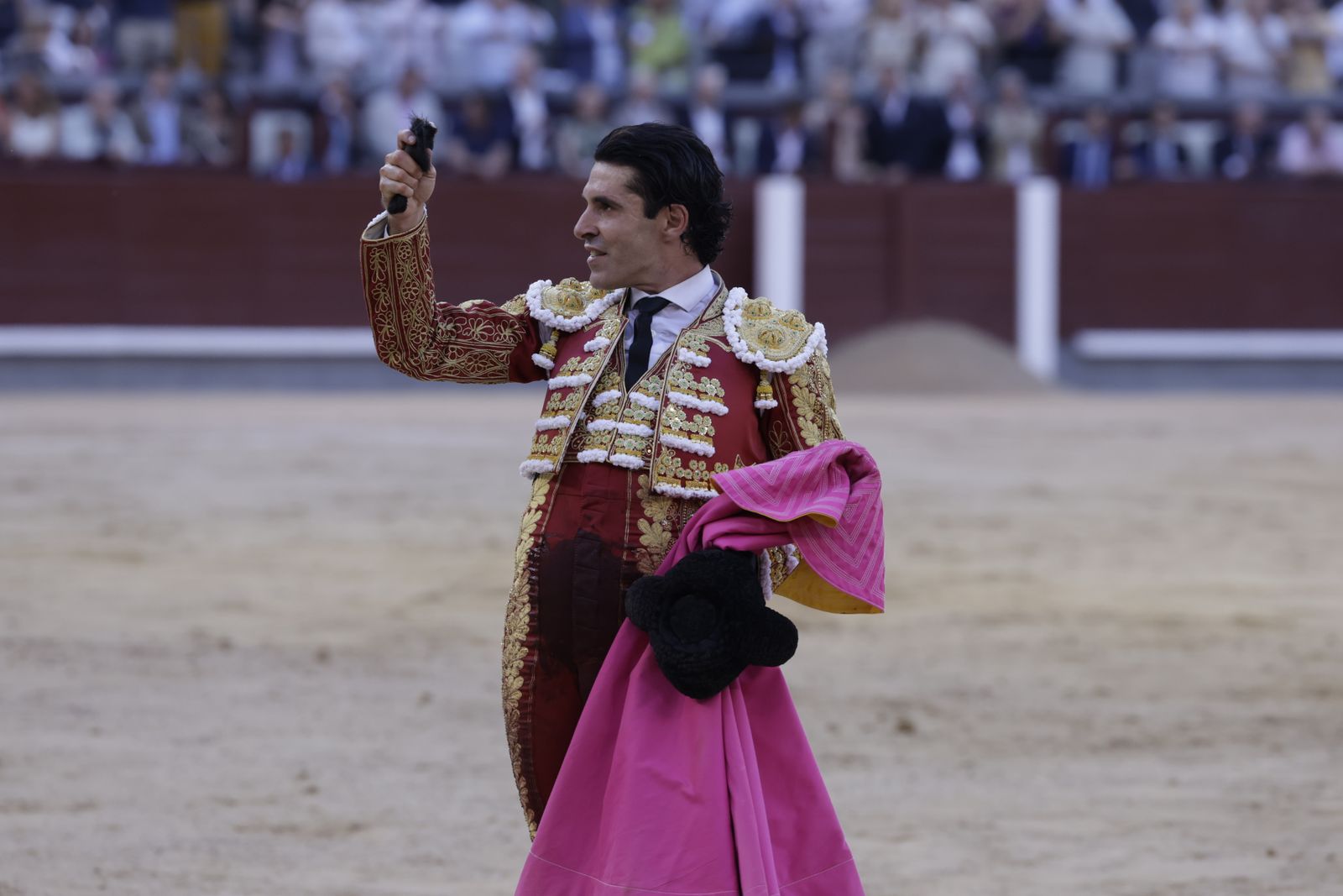Oreja para Talavante con un sobrero de Torrealta