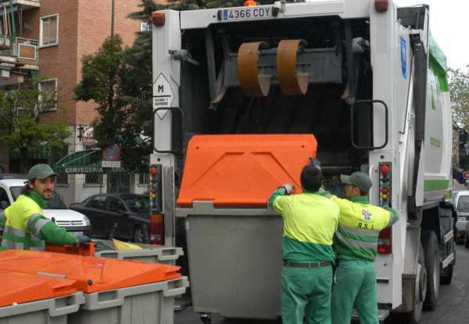 Huelga de basuras en Madrid