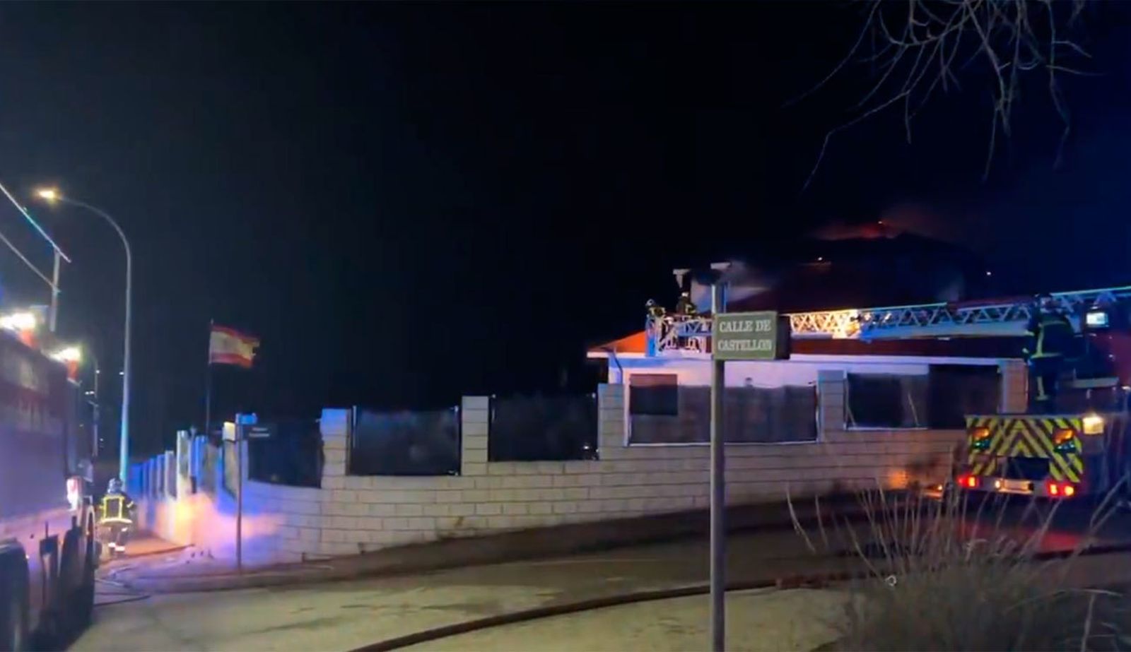 Incendio en Colmenar de Oreja