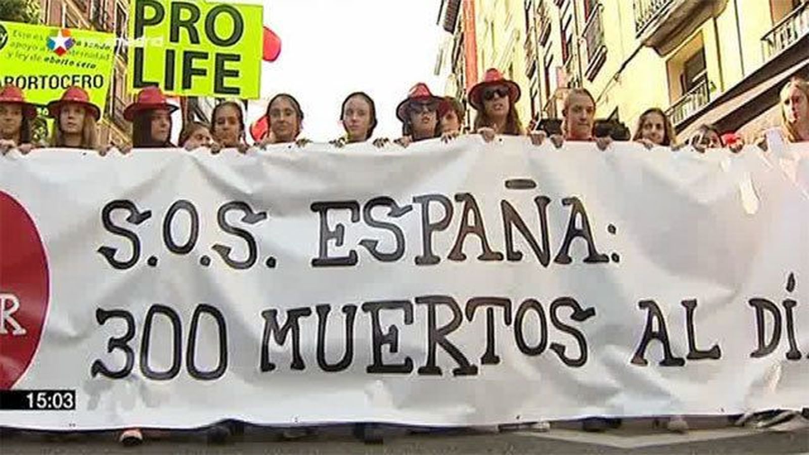 Ciudadanos y políticos se manifestarán este sábado en Madrid "por la vida"