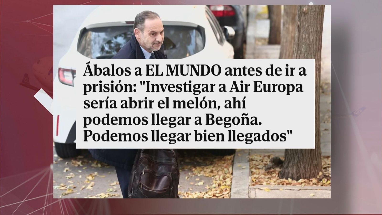 Ábalos señala a Begoña Gómez por el rescate de Air Europa: "Sería abrir el melón"