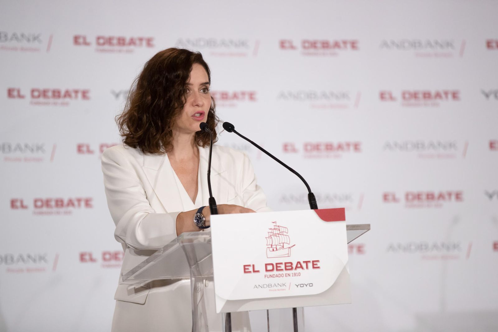 Ayuso, en El Debate