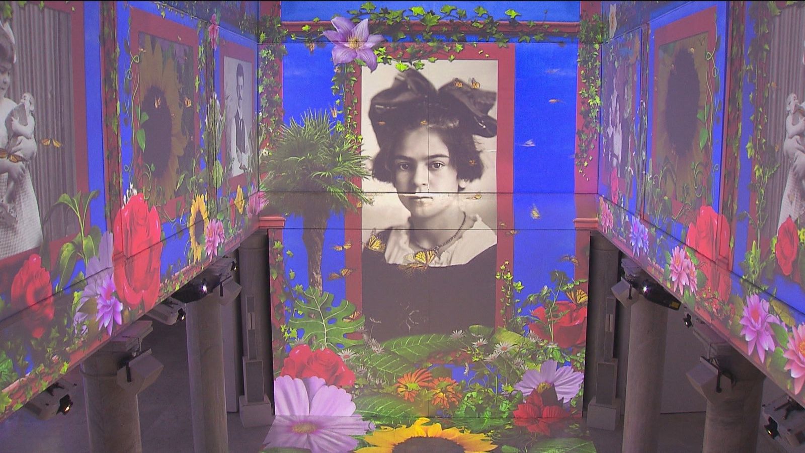 Una exposición recorre la vida de Frida Kahlo en el Palacio de Neptuno