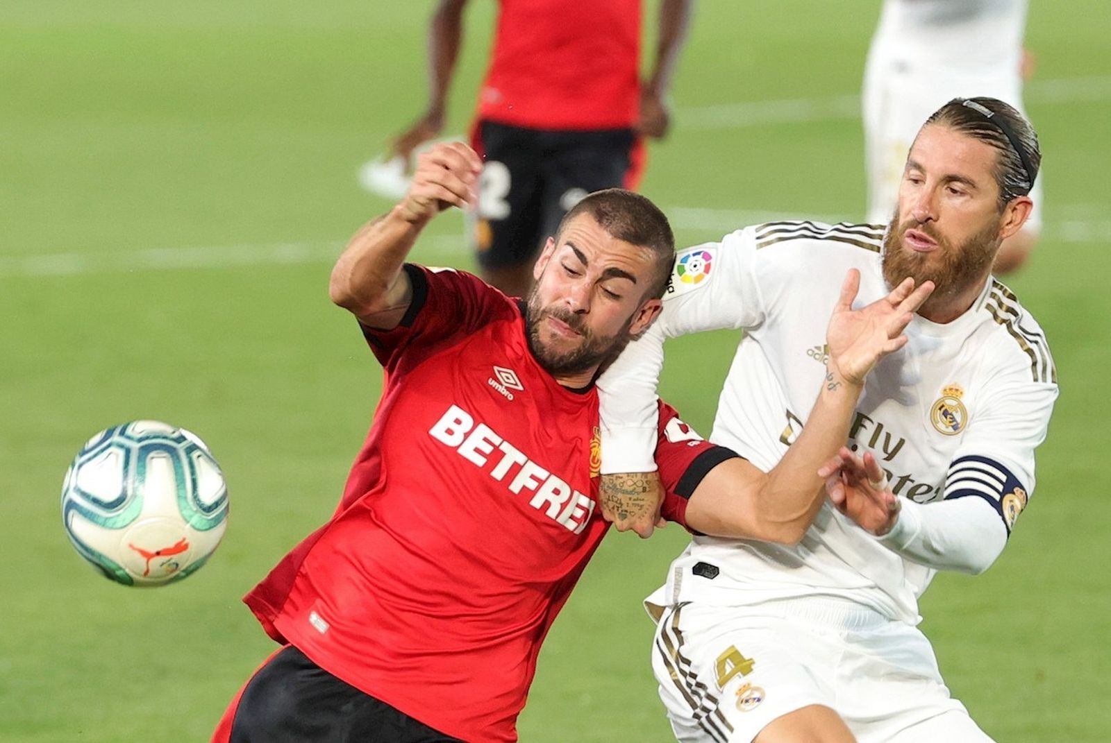 Sergio Ramos ante el Mallorca