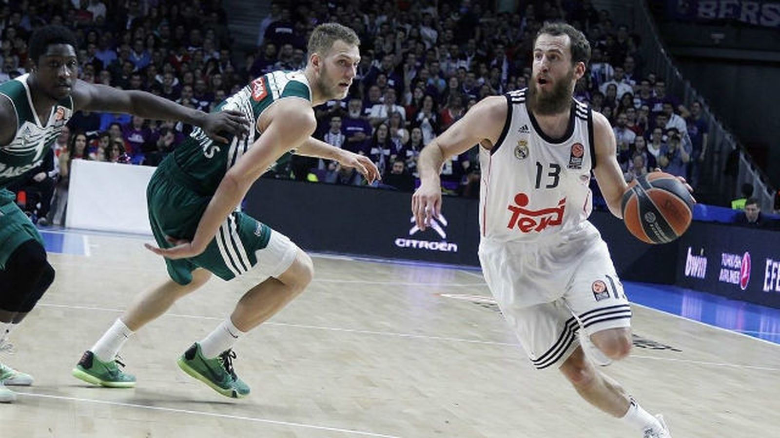 Sergio Rodríguez ante el Zalgiris