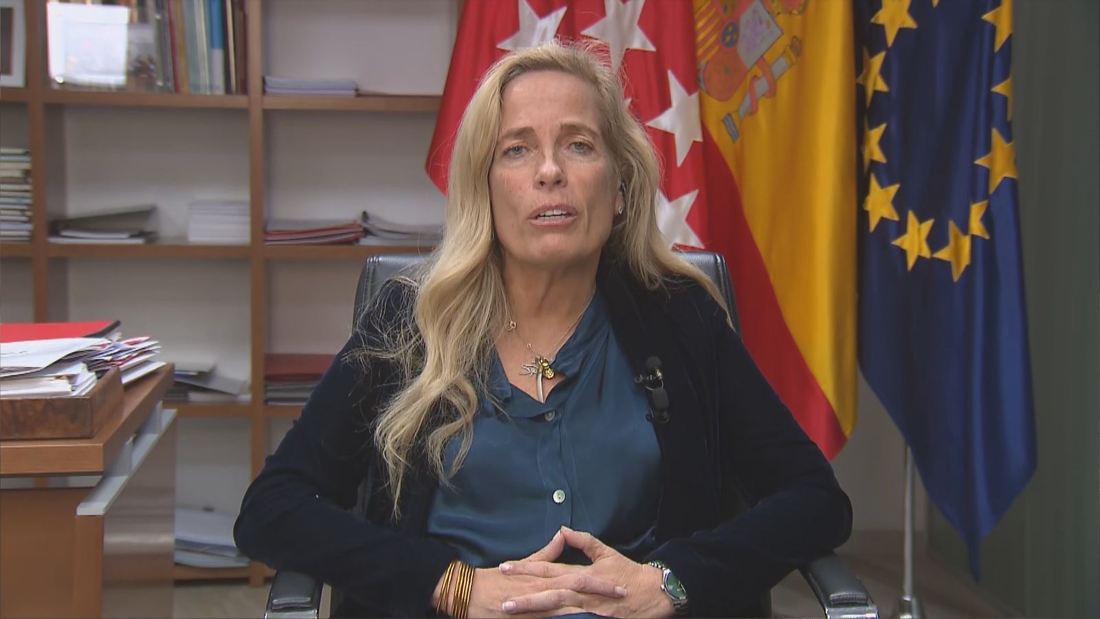 Rocío Albert, consejera de Economía, Hacienda y Empleo de la Comunidad de Madrid
