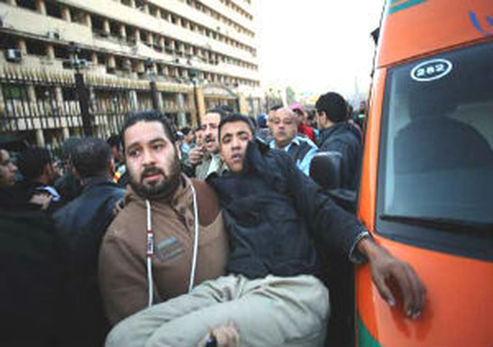 Disturbios en Egipto