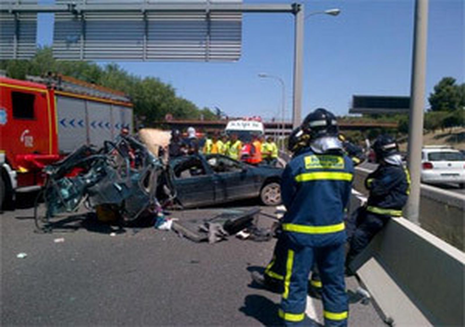 Accidente en la A·3