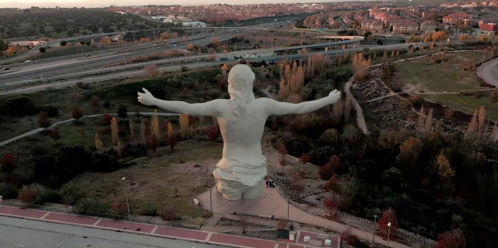 Un Cristo de 37 metros pretende convertir a Boadilla del Monte en centro de peregrinación en 2030
