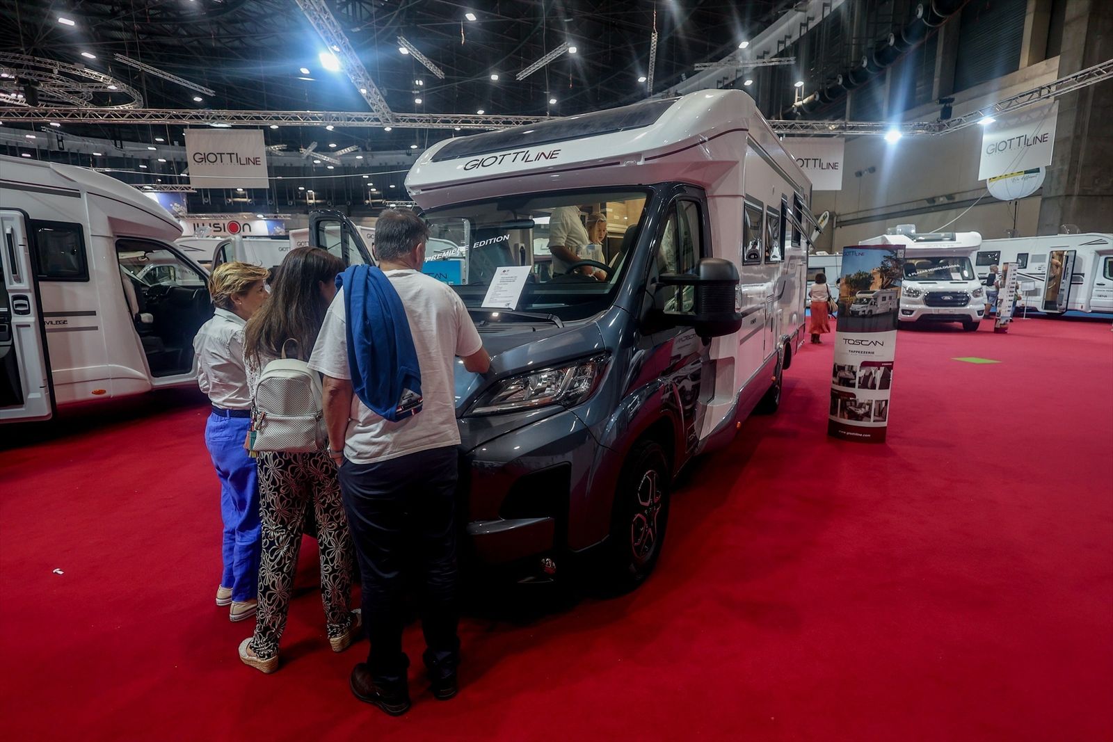 Aficionados a las caravanas, en la exposición de Ifema