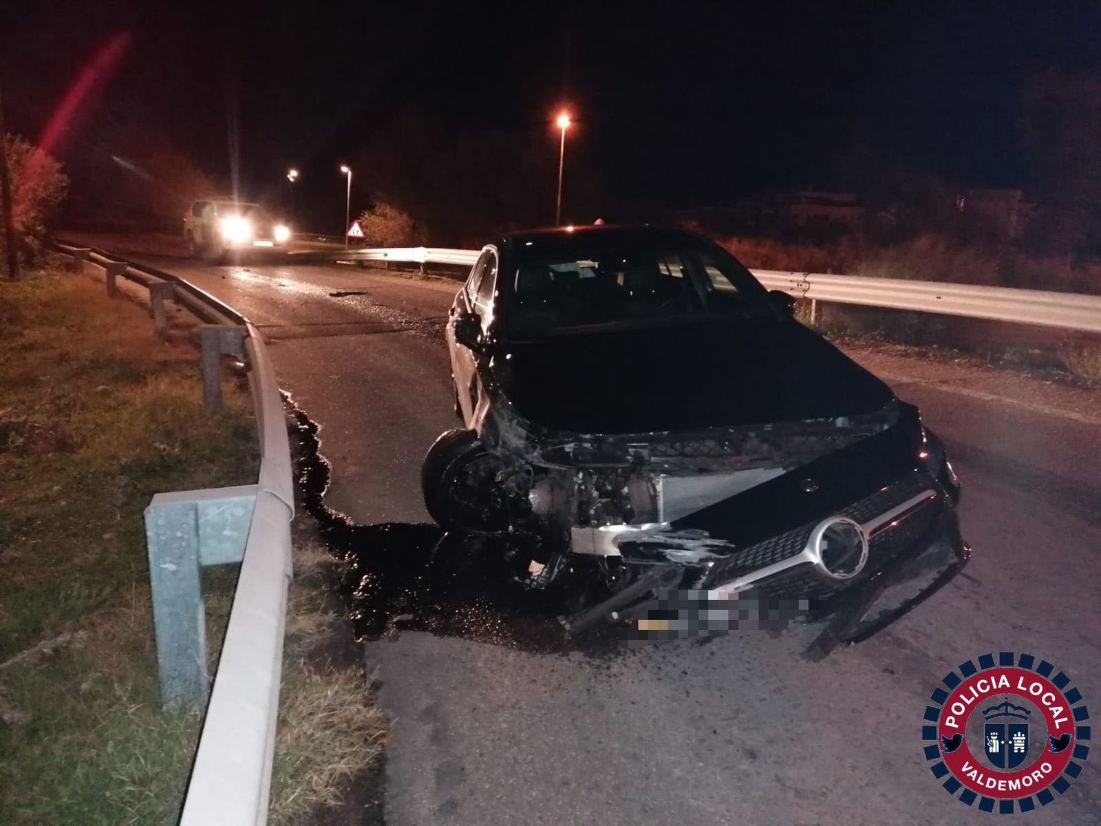 Accidente en Valdemoro