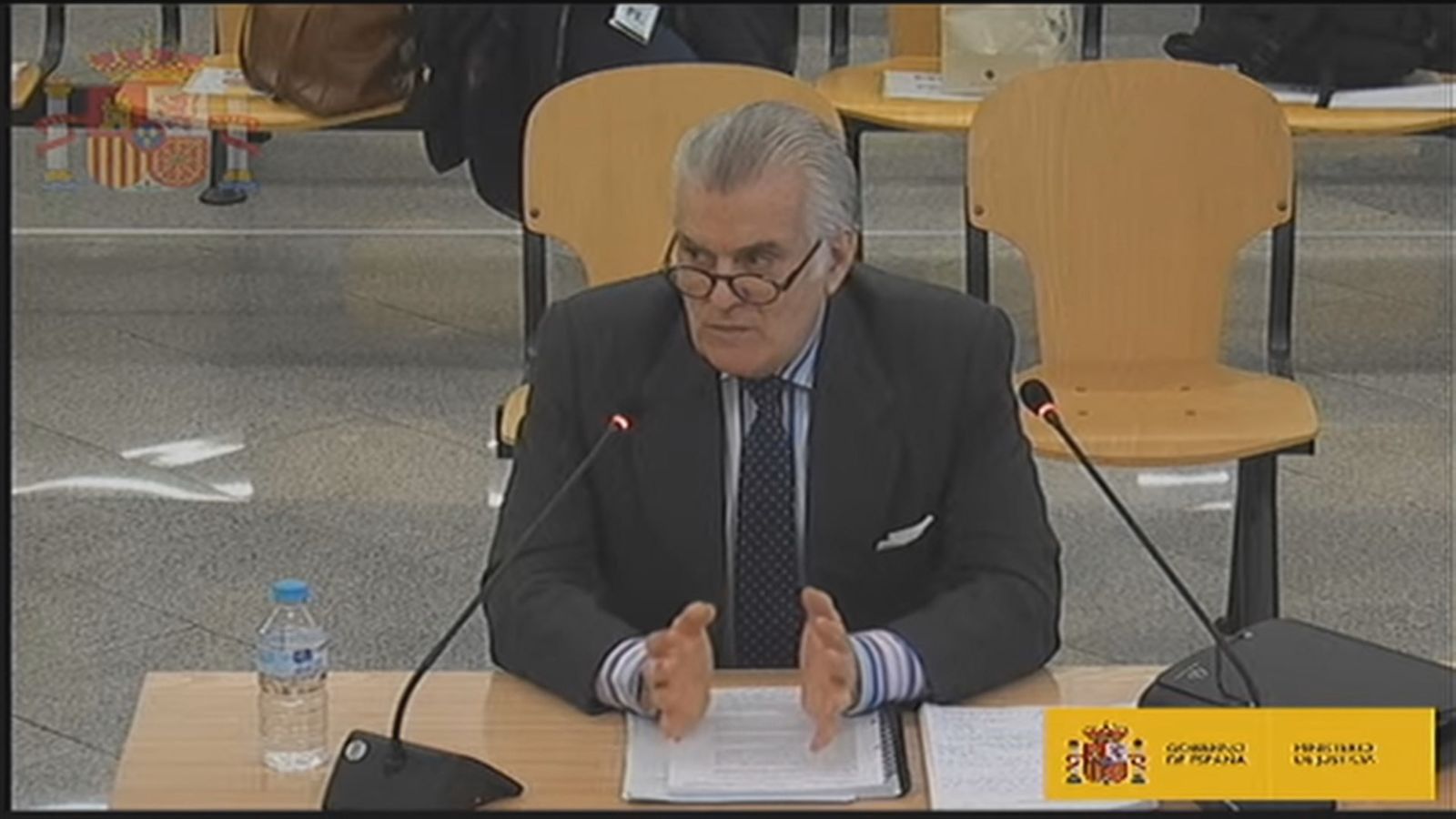 Luis Bárcenas en la Audiencia Nacional