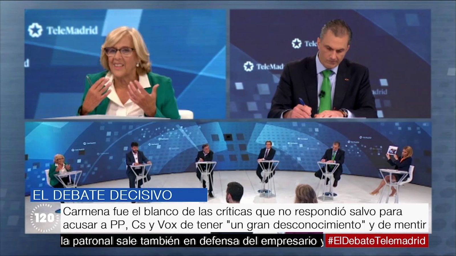 Lo mejor del debate decisivo entre los candidatos a la Alcaldía de Madrid